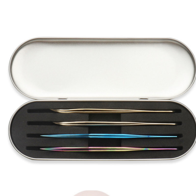 BY New professional lash tweezer case storage