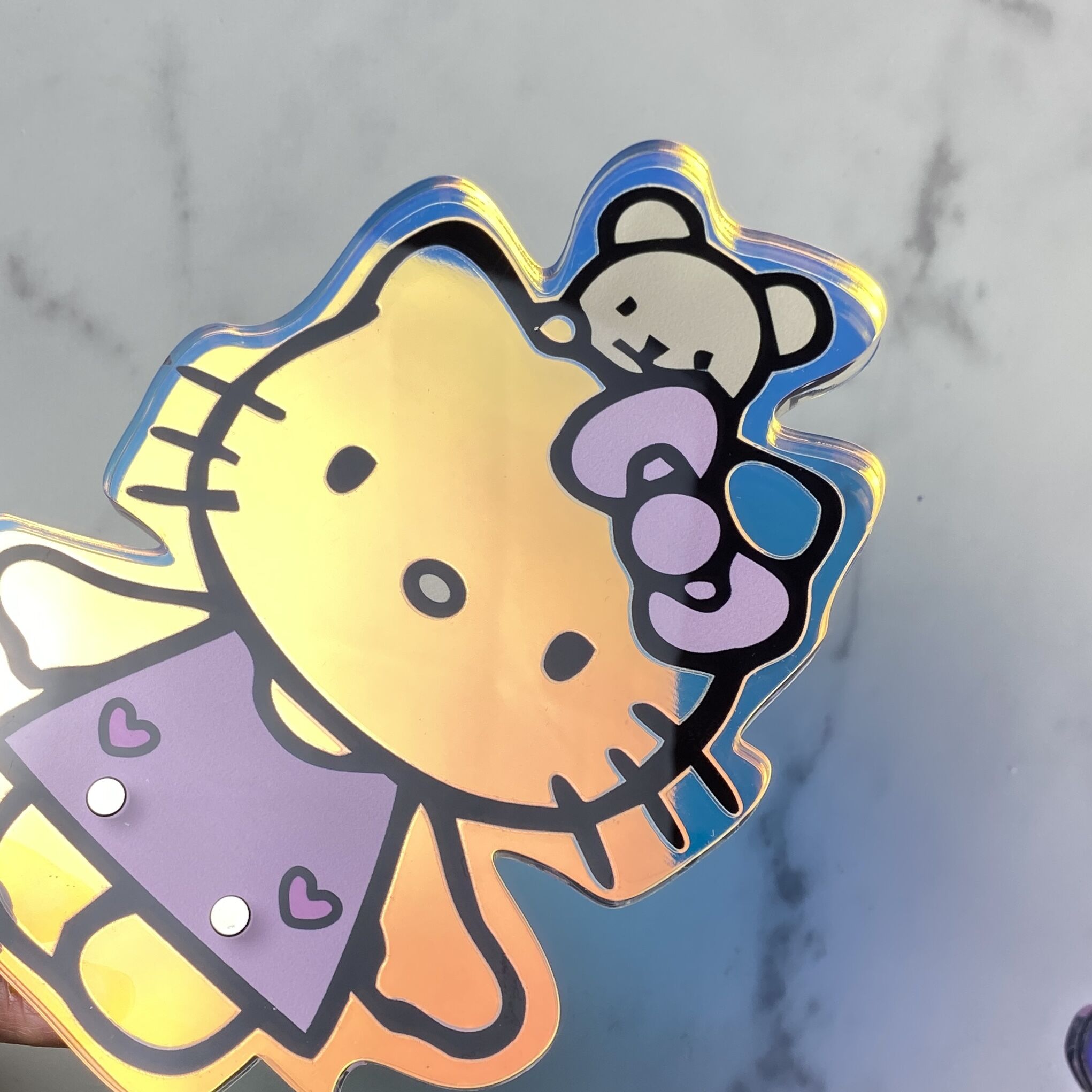 BY hellokitty private label lash plate lash tiles pallet acrylic 