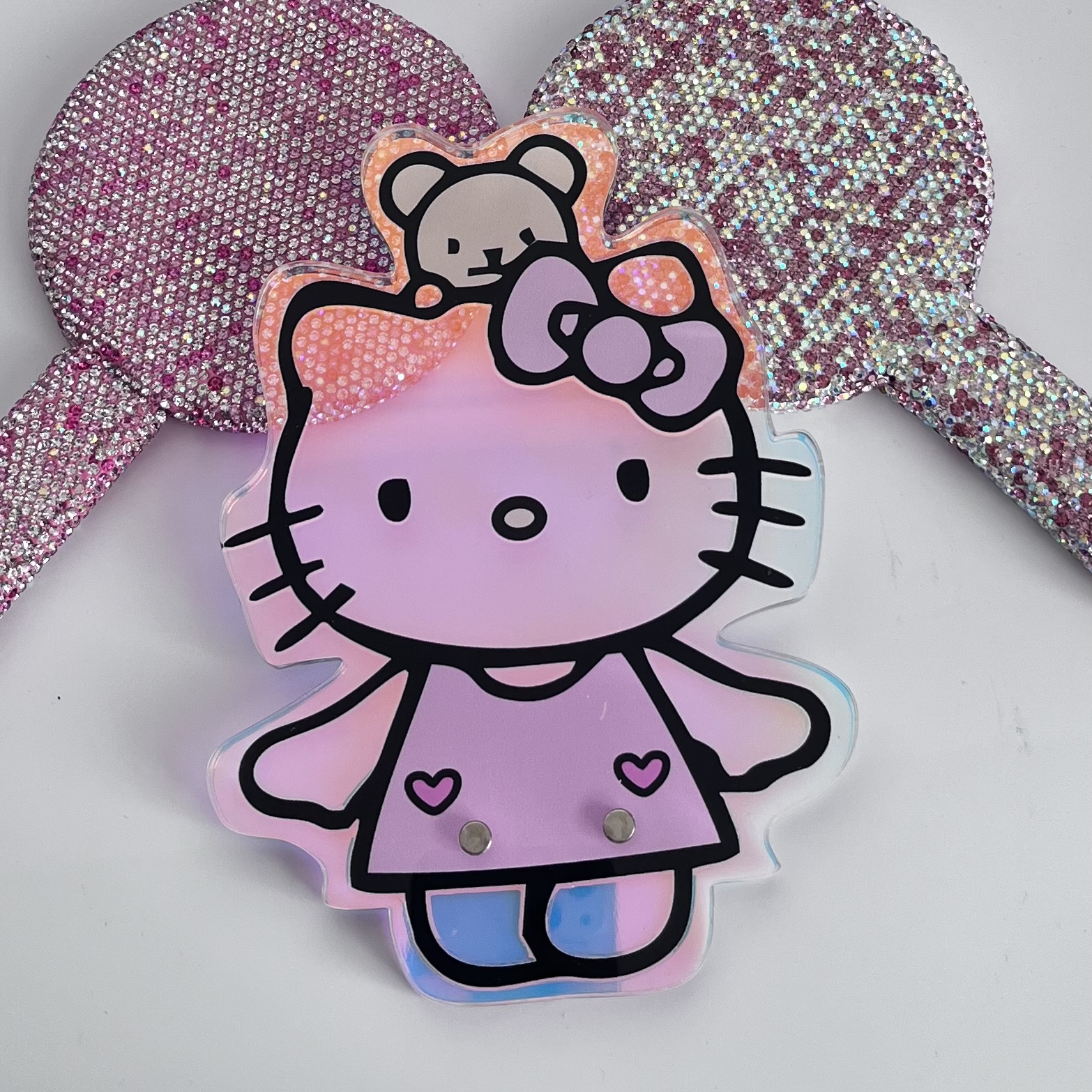 BY hellokitty private label lash plate lash tiles pallet acrylic 