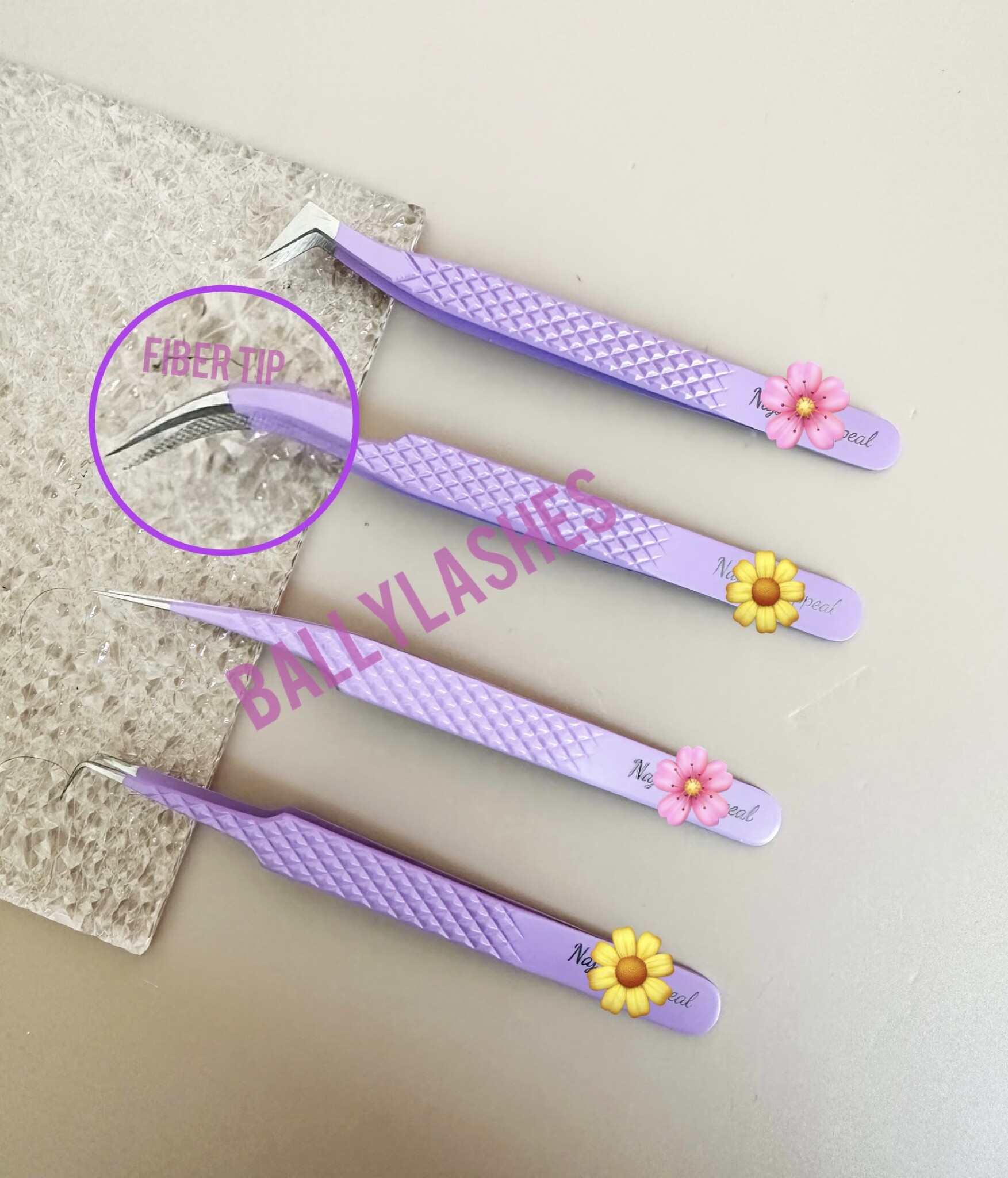 BY Hot Selling Purple Tweezer