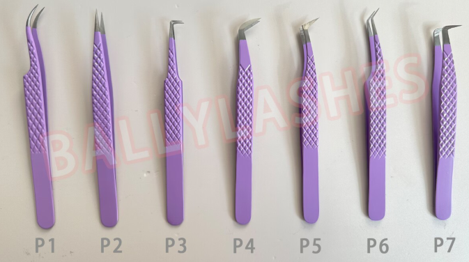 BY Hot Selling Purple Tweezer