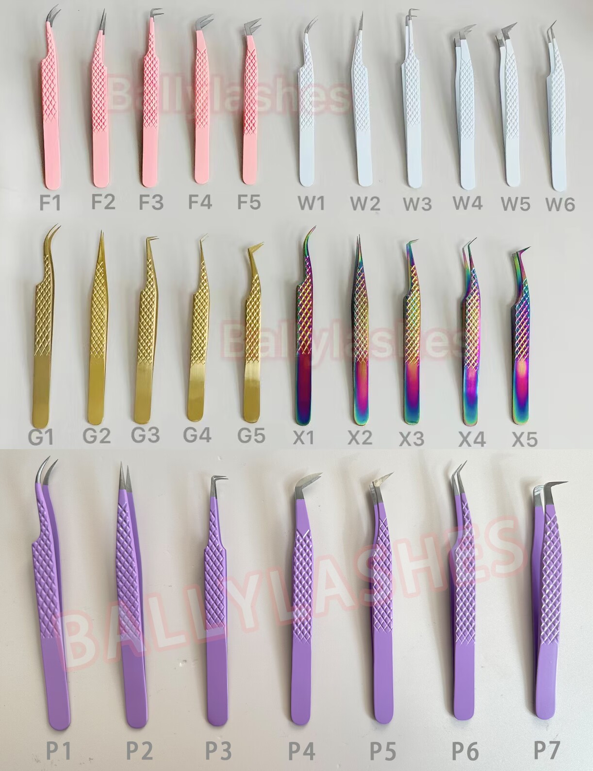 BY Hot Selling Purple Tweezer