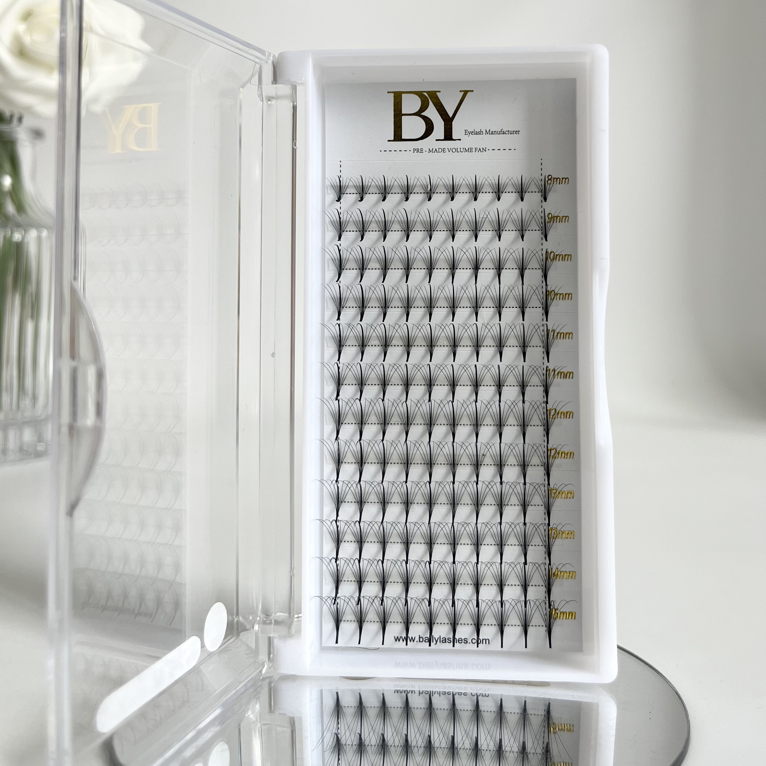 BY 0.07mm Ultra Speed 7D Wispy Premade Fans Lashes