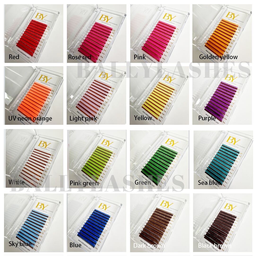 BY 0.03 Thickness Brown Volume Lashes