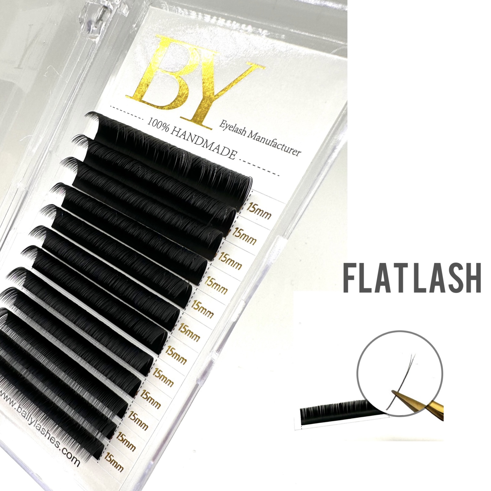 BY 0.15/0.20 8-15MIX  Head Flat Lash