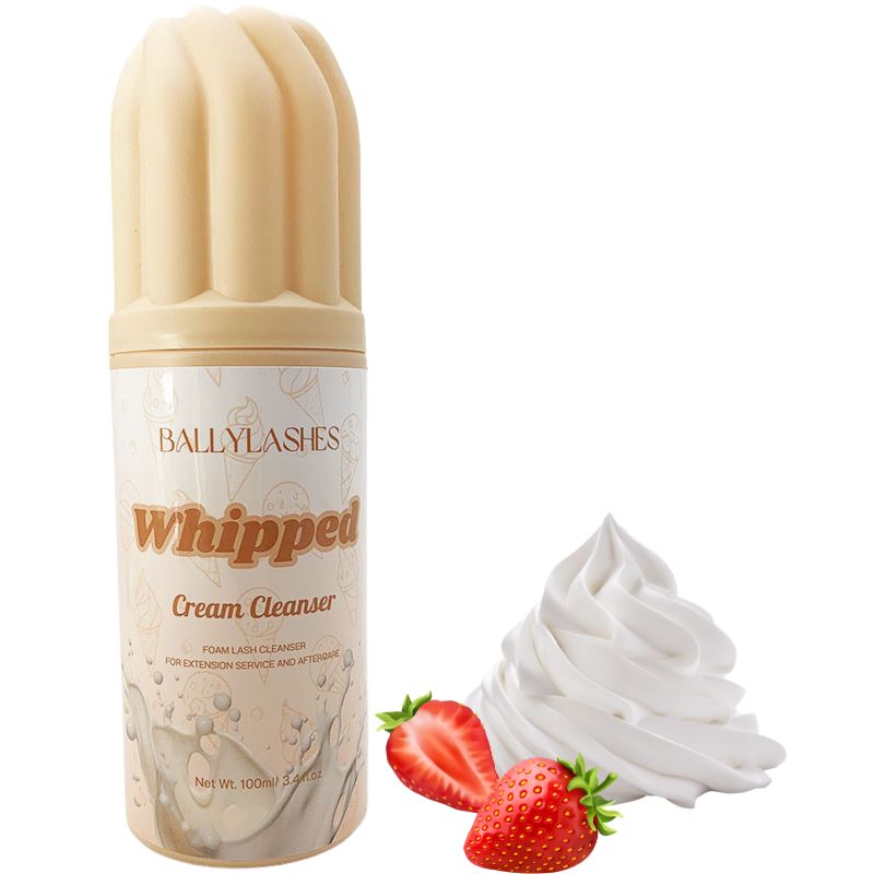 Strawberry whipped Cream shampoo white color 100ML